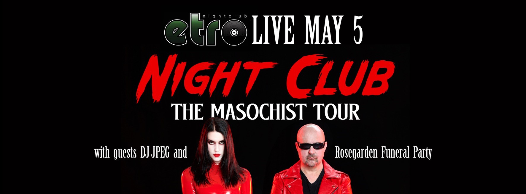 Buy Tickets to Cancelled Night Club w/ Rose Garden Funeral Party in