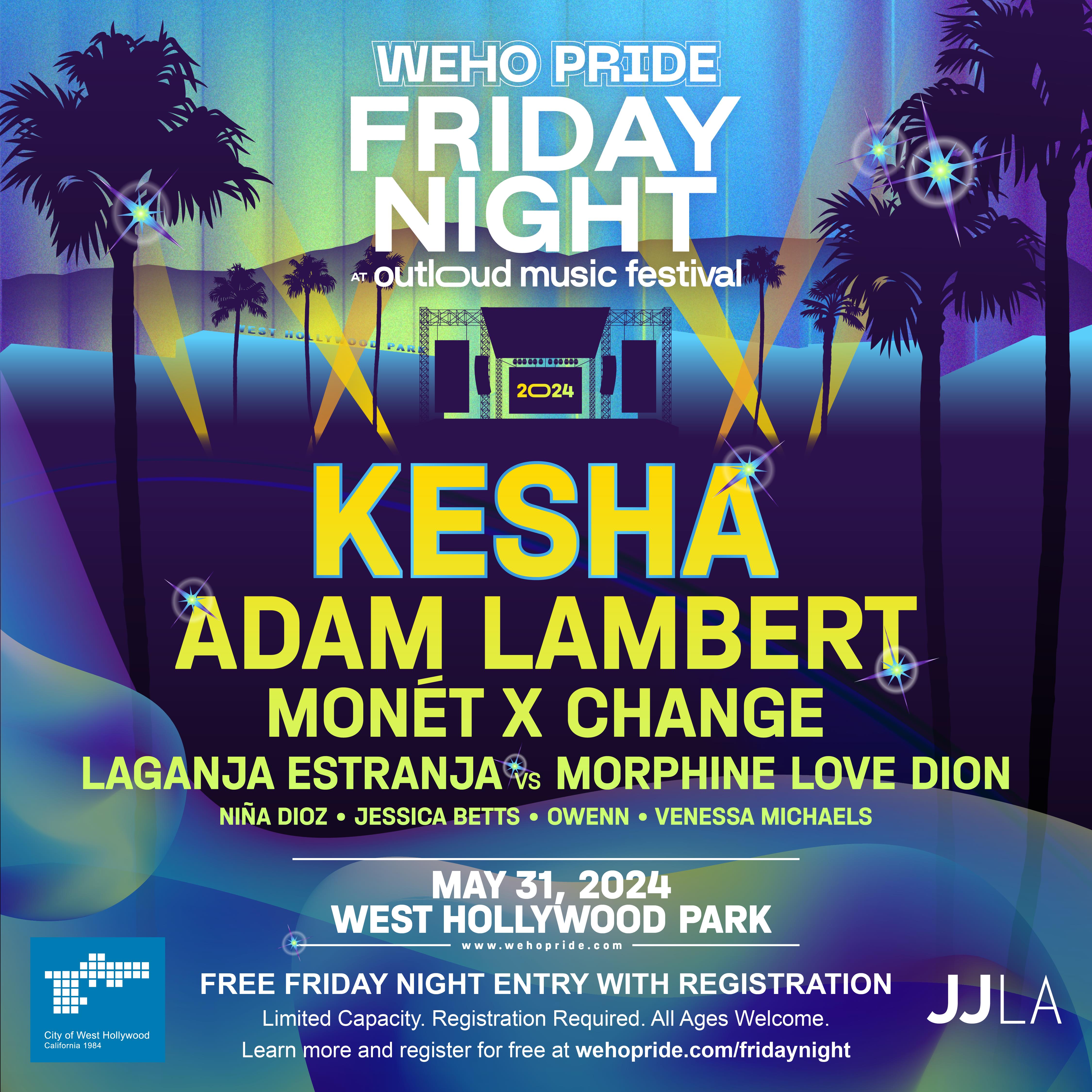 Buy Tickets to OUTLOUD Music Festival at WeHo Pride 2024 in West