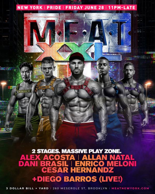 M.E.A.T. XXL | PRIDE FRIDAY BIG OPENING PARTY: 