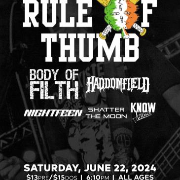 Rule Of Thumb-Body of Filth-Haddonfield & More!-img