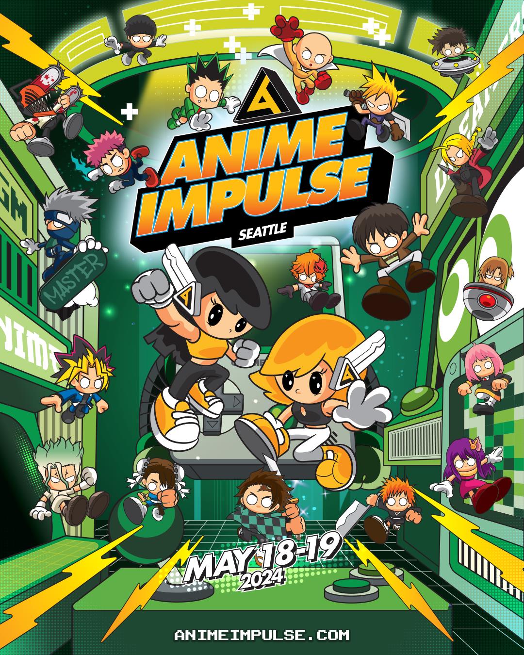 Buy Tickets to ANIME Impulse Seattle 2024 in Seattle on May 18, 2024