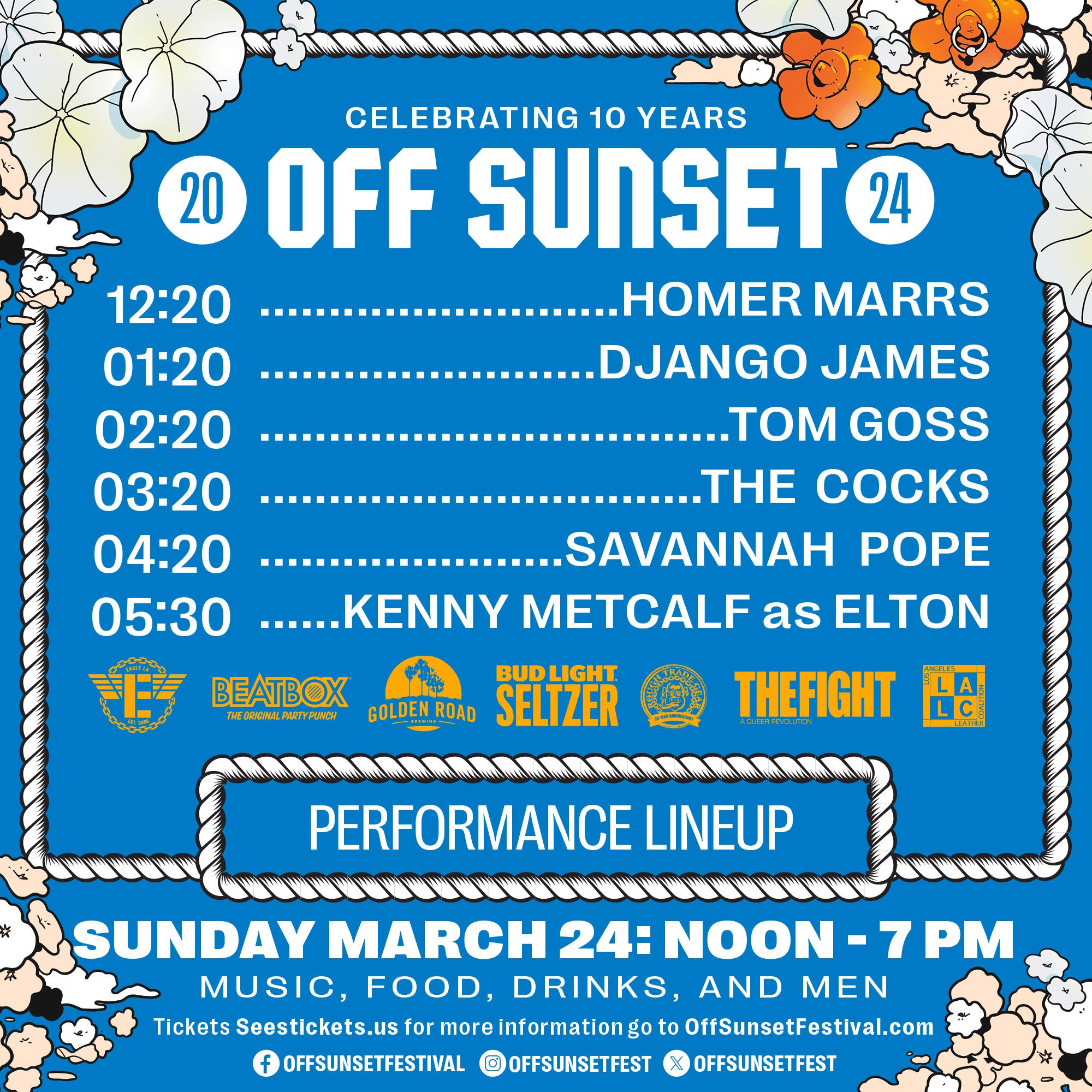 Buy Tickets to OFF SUNSET FESTIVAL in Los Angeles on Mar 24, 2024