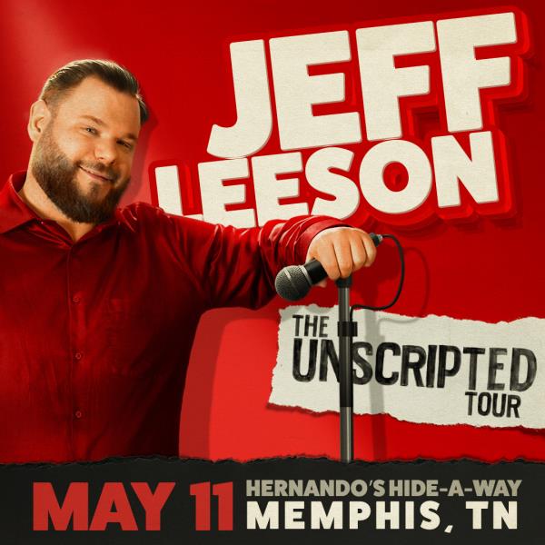 CANCELED - Jeff Leeson at Hernando's Hide-A-Way - Memphis,TN: 