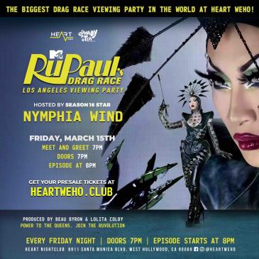 Nymphia Wind - Drag Race Viewing Party-img