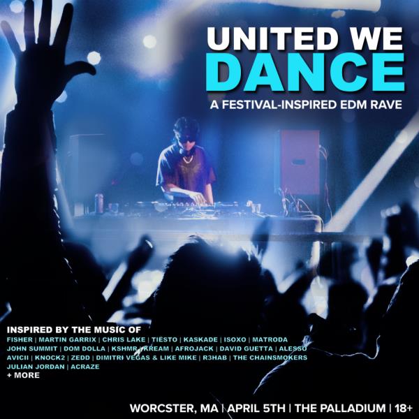 United We Dance: A Festival-Inspired EDM Rave (18+): 