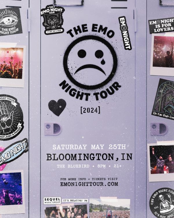 Buy Tickets to The Emo Night in Bloomington on May 25, 2024