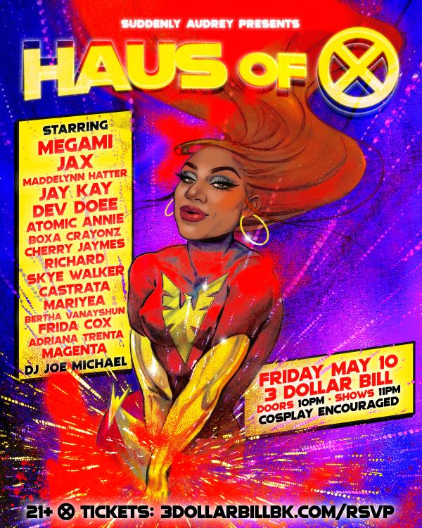 Suddenly Audrey Presents HAUS OF X: 