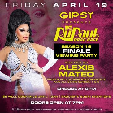 GIPSY PRESENTS: RUPAUL'S DRAG RACE VIEWING PARTY (S16 FINAL)-img