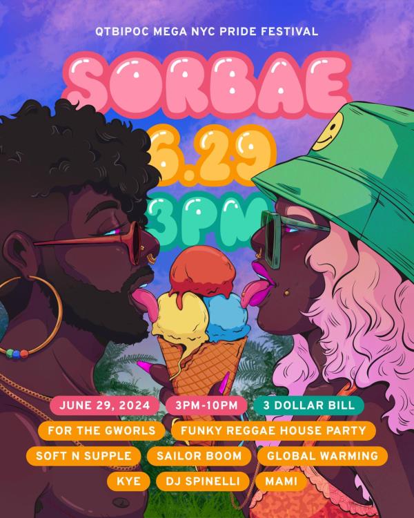Sorbae (QTBIPOC+ Mega Pride Day Party: 