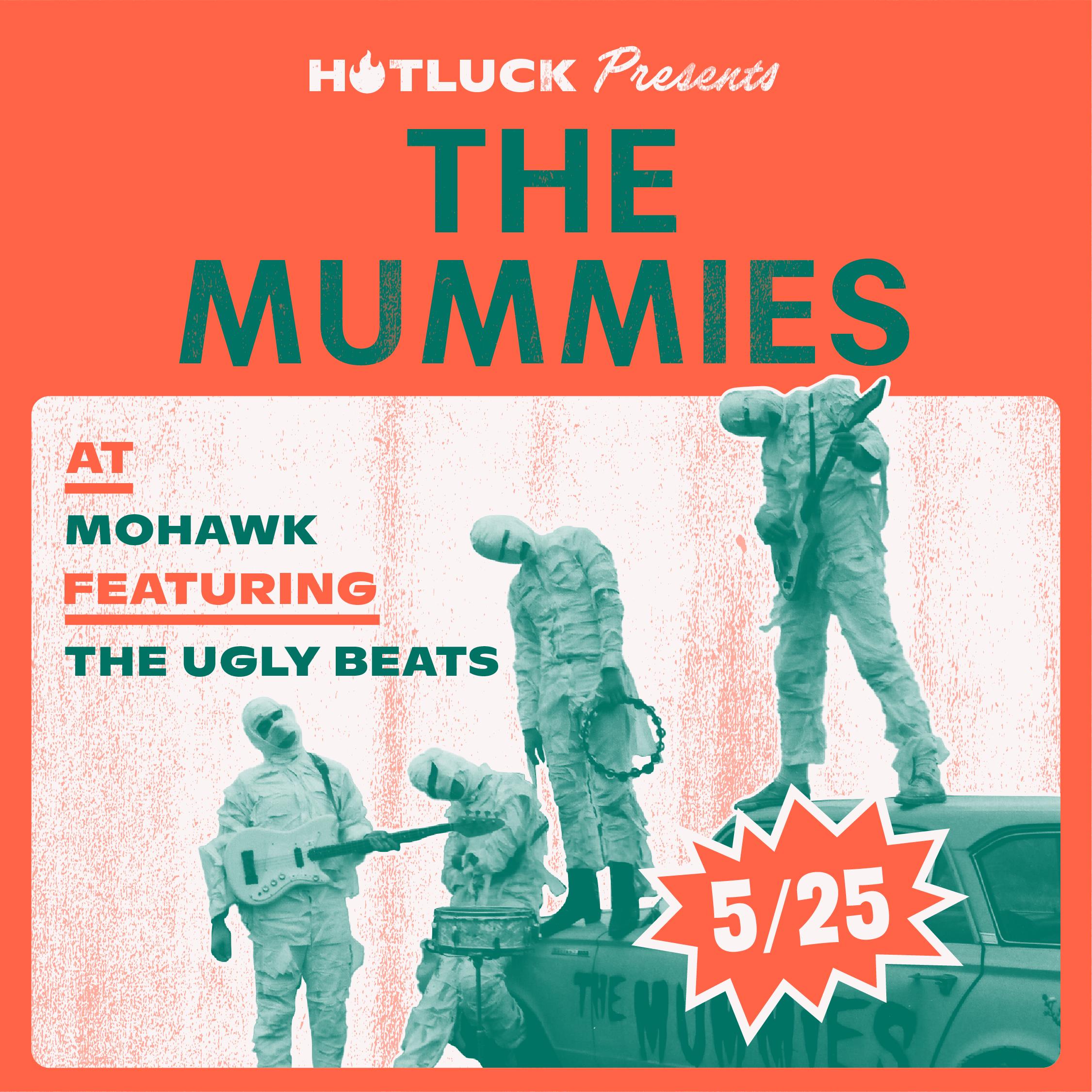 Buy Tickets to The Mummies, The Ugly Beats in Austin on May 25, 2024