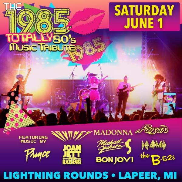 Totally 80's Dance Party at Lightning Rounds w/ The 1985!: 