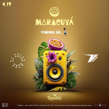 Maracuya Reggaeton Party - Fridays @ Republic - Latin Dance-img