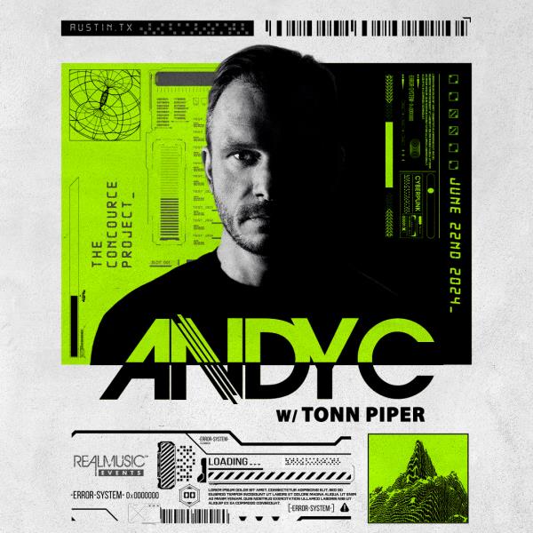Andy C w/ Tonn Piper at The Concourse Project: 