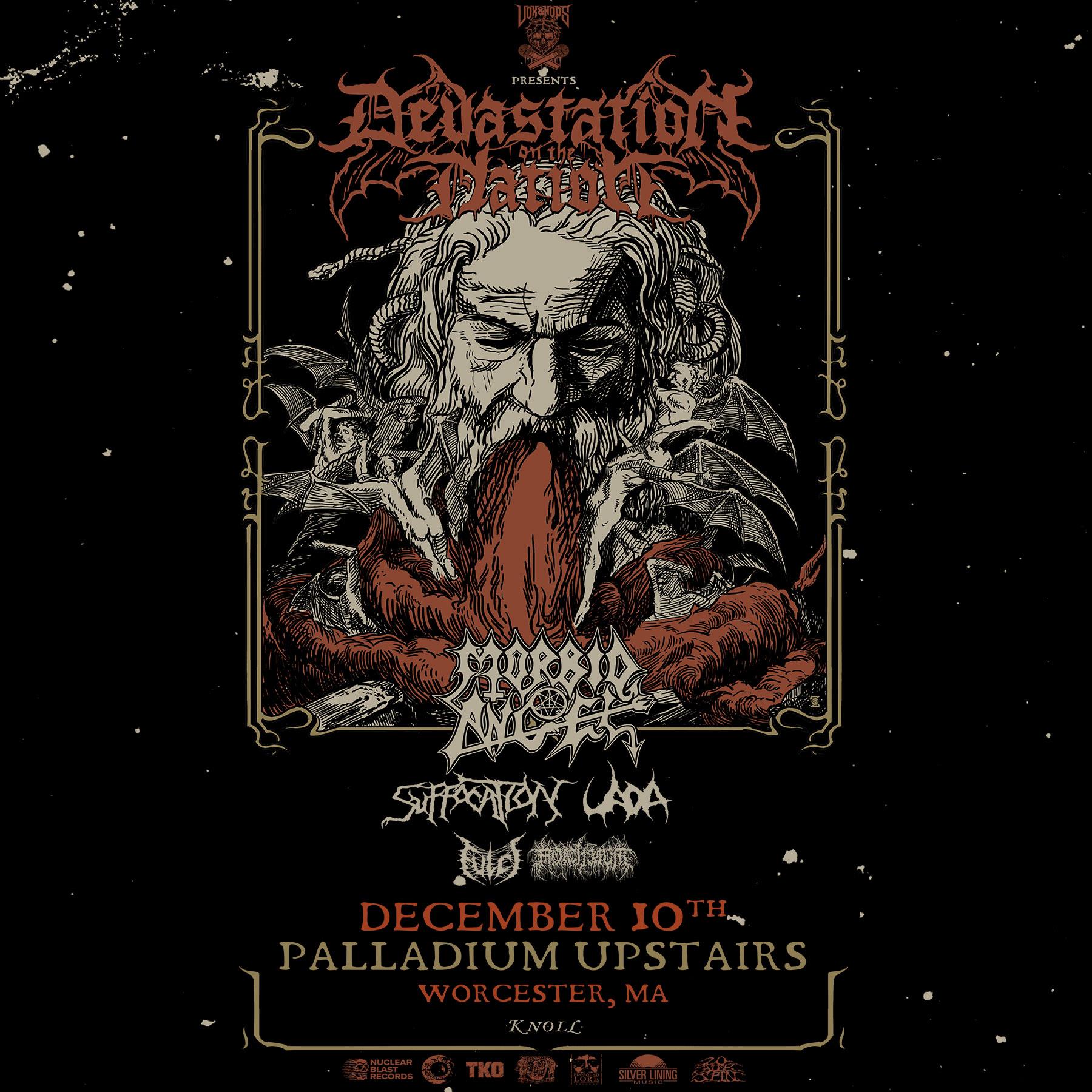 Buy Tickets to Devastation On The Nation Tour 2024 feat. Morbid Angel ...