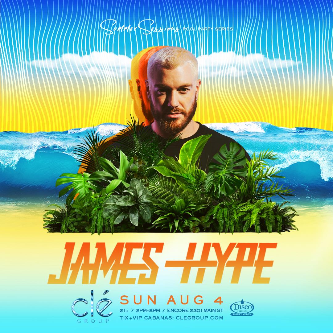 Buy Tickets to James Hype / Sunday August 4th / Pool Party in Houston ...