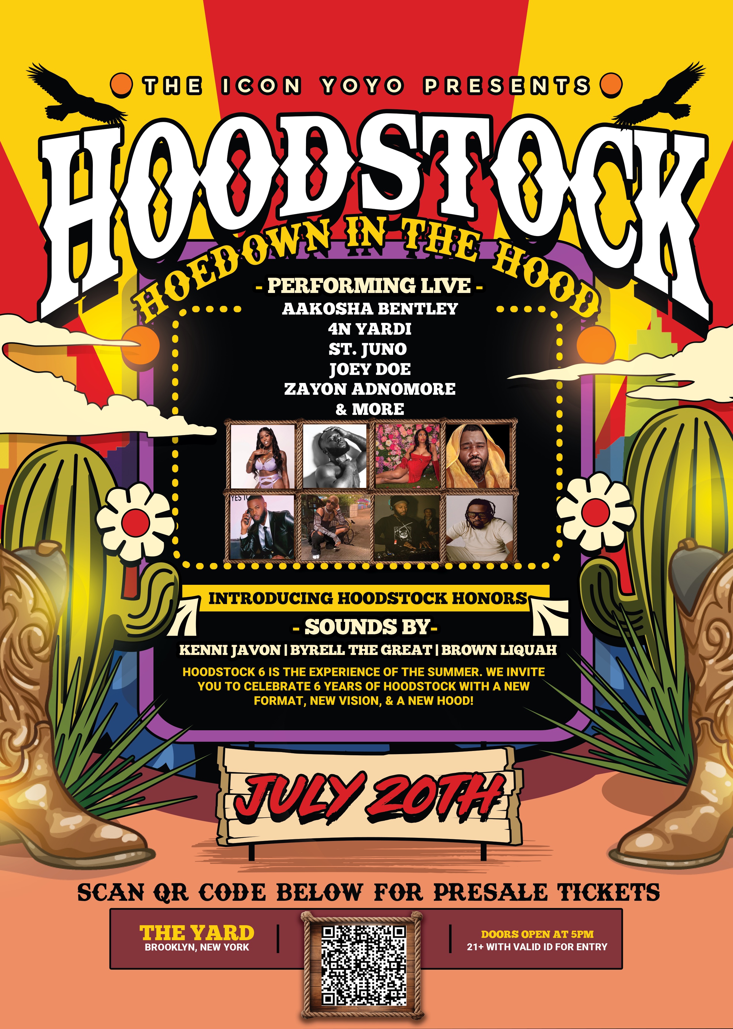 Buy Tickets to HoodStock VI Hoedown In The Hood in Brooklyn on Jul 20