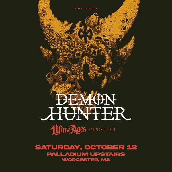 Buy Tickets to Demon Hunter in Worcester on Oct 12, 2024