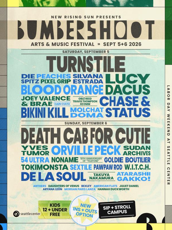 Bumbershoot 2026: Music & Arts Festival