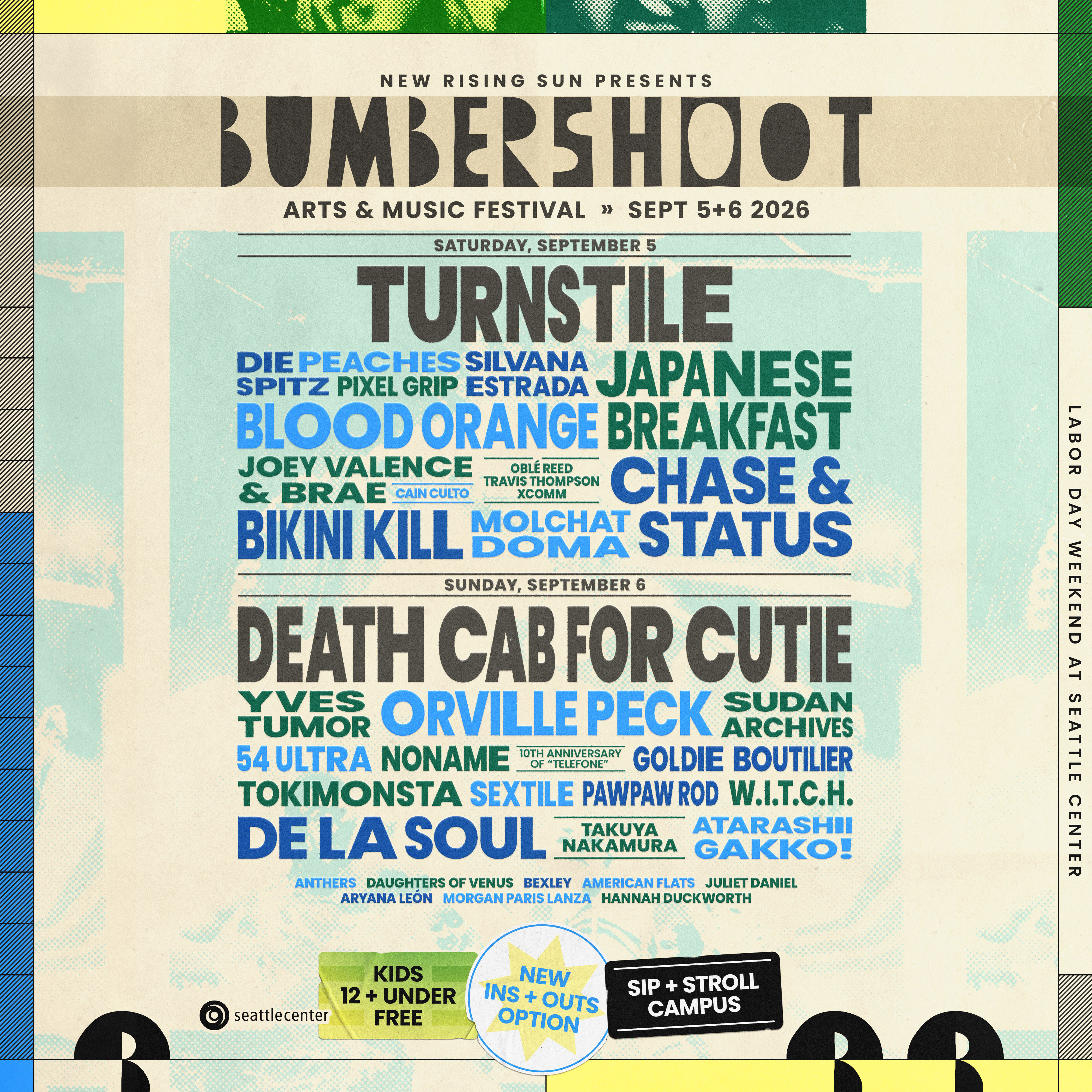 Bumbershoot 2026: Music & Arts Festival General Admission Ticket