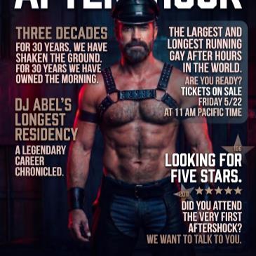 AFTERSHOCK - 30 Year Anniversary (Limited Tickets)