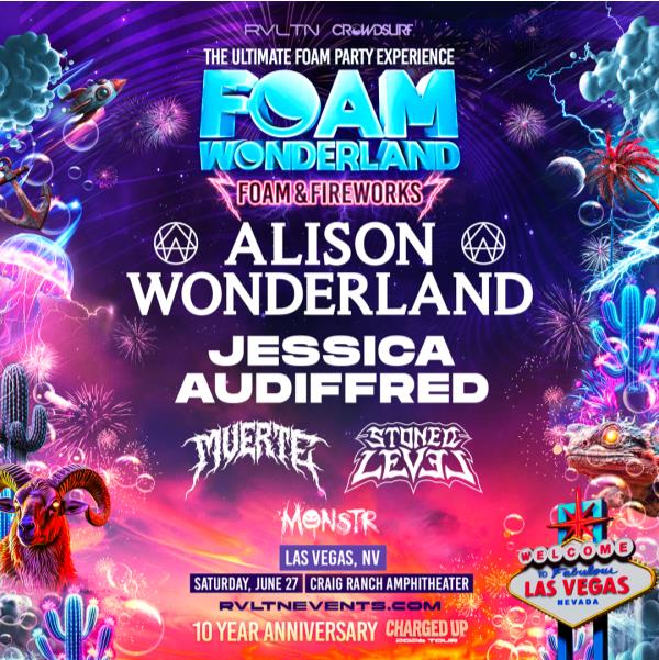Foam Wonderland Las Vegas: Foam & Fireworks 2026: 
