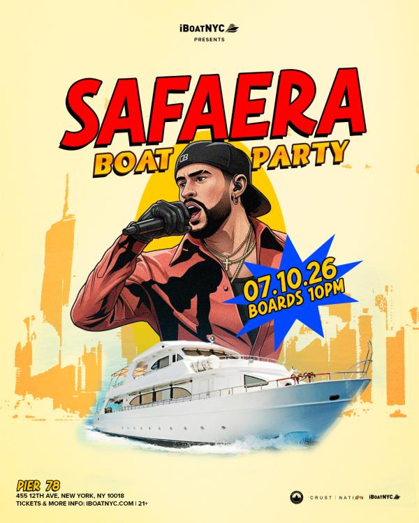 BENITO BOAT TRIBUTES: Safaera Yacht Party Cruise NYC