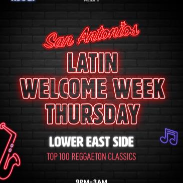 Latin Welcome Week Reggaeton on Houston -Perreo Party