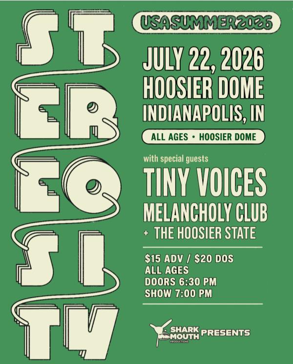 Stereosity with Tiny Voices and Meloncholy Club