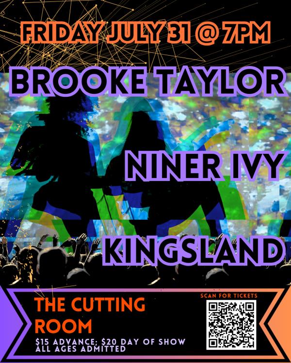 Brooke Taylor/Niner Ivy/Kingsland @ The Cutting Room: 
