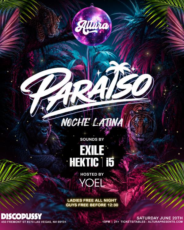 ALTURA Presents: PARAÍSO (21+)