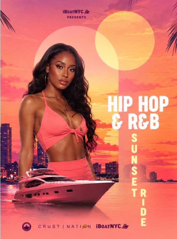 NYC #1 HIP HOP & R&B Boat Party Yacht Sunset Cruise