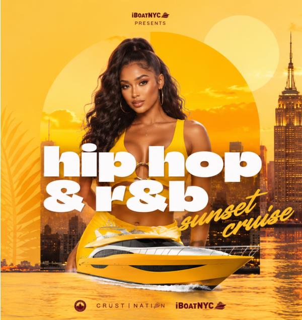 NYC #1 HIP HOP & R&B Boat Party Yacht Sunset Cruise: 