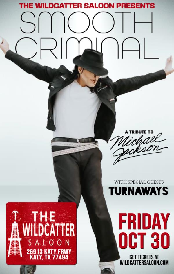 SMOOTH CRIMINAL-A Tribute to Michael Jackson w/THE TURNAWAYS: 