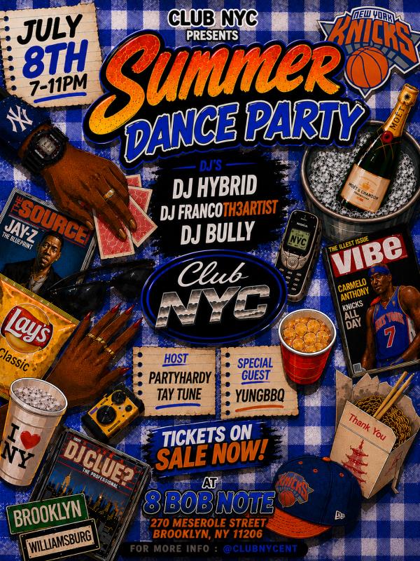 CLUB NYC | Summer Dance Party