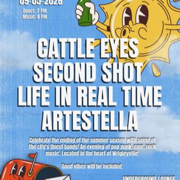 Artestella/Life in Real Time/Second Shot/Cattle Eyes