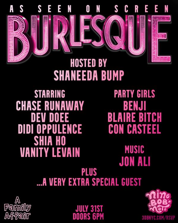 As Seen On Screen: Burlesque