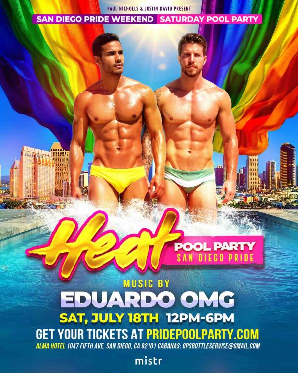 HEAT San Diego Pride Pool Party