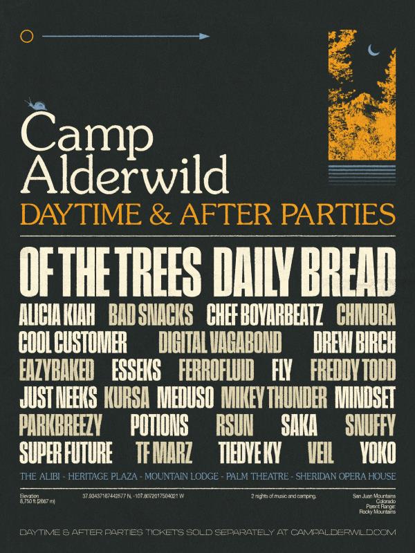Camp Alderwild 2026 - After Parties & Pool Party