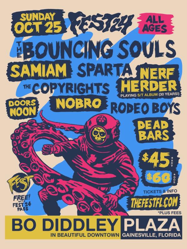 Bo Diddley Plaza: Bouncing Souls, Samiam, Sparta, NerfHerder: 