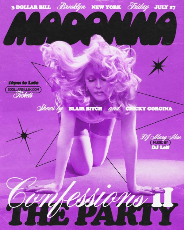 💜Madonna💜  Confessions II: The Party