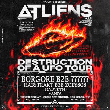 RVLTN Presents: ATLiens  - DESTRUCTION OF A UFO TOUR (18+)
