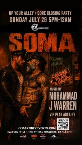 SOMA up your DORE ALLEY closing party