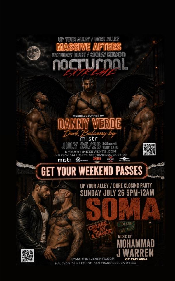 NOCTURNAL and SOMA 2 party pass