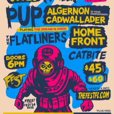 Bo Diddley Plaza: Pup, Algernon Cadwallader, The Flatliners-img