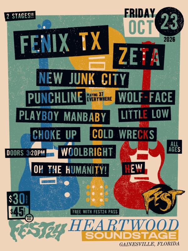 Heartwood: Fenix TX, Punchline, Zeta, Playboy Manbaby: 