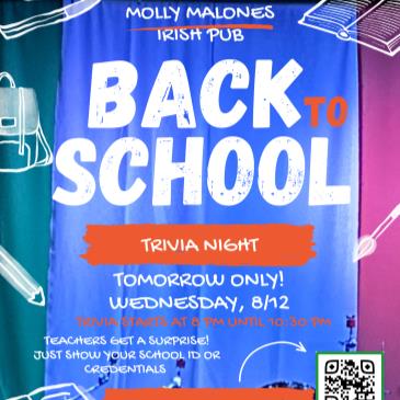 Back to School Night Trivia