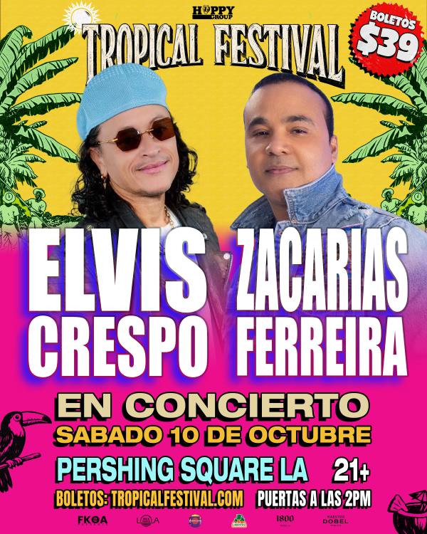 Elvis Crespo, Zacarias Ferreira y mas en vivo!: 