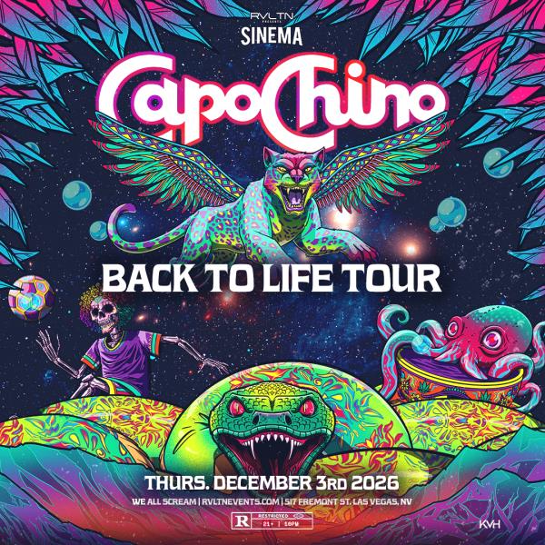 RVLTN Presents: SINEMA w/ CAPOCHINO+ More! (21+): 
