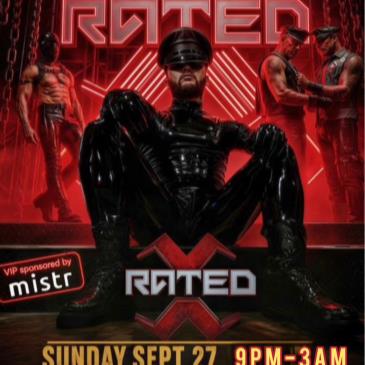 Rated X Folsom weekend Sunday night massive leather event