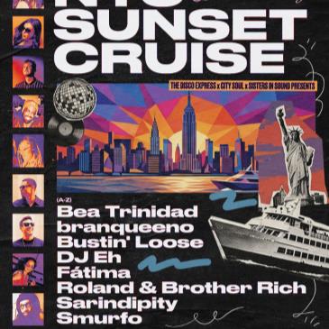 Disco & House NYC Sunset Cruise Day Party